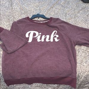 Pink Crew Neck sweatshirt